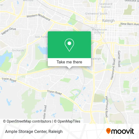 Ample Storage Center map