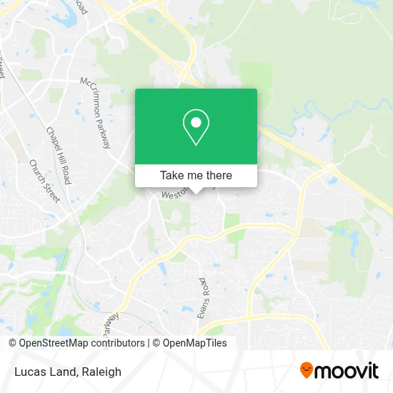 Lucas Land map