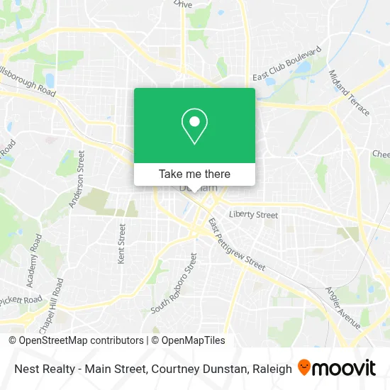 Nest Realty - Main Street, Courtney Dunstan map