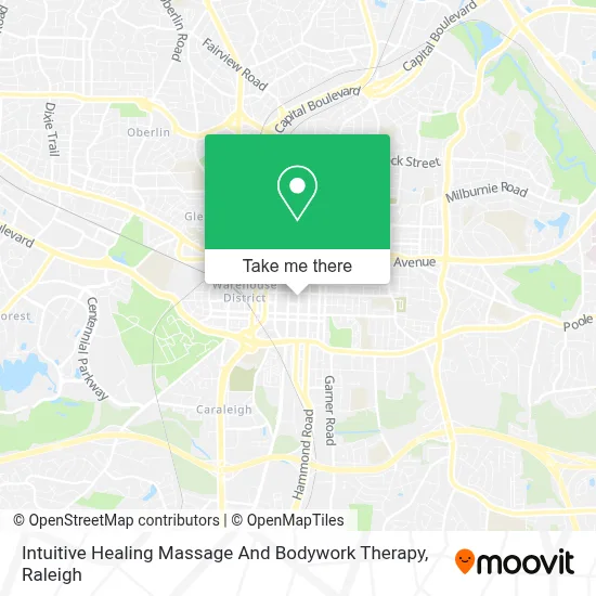 Intuitive Healing Massage And Bodywork Therapy map
