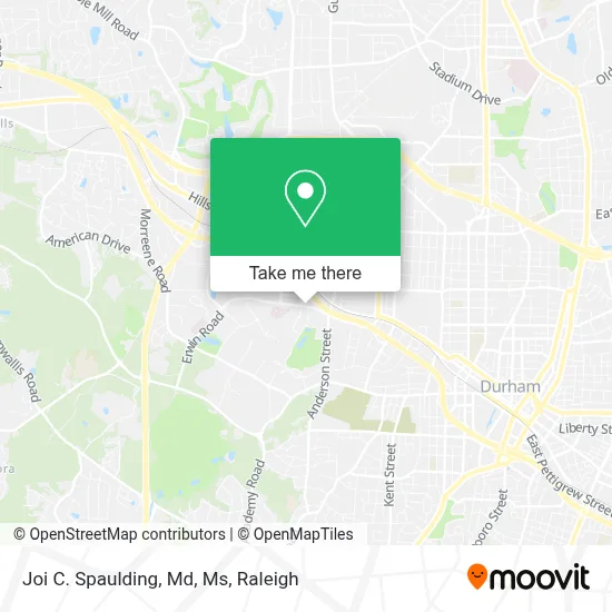 Joi C. Spaulding, Md, Ms map