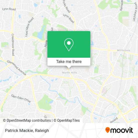 Patrick Mackie map