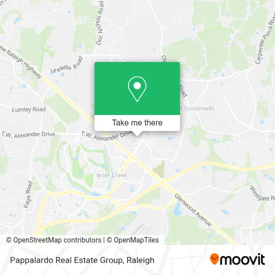 Pappalardo Real Estate Group map