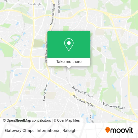 Gateway Chapel International map