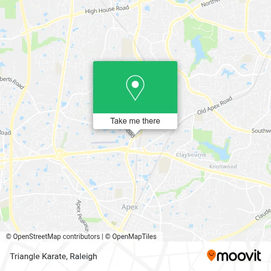 Triangle Karate map