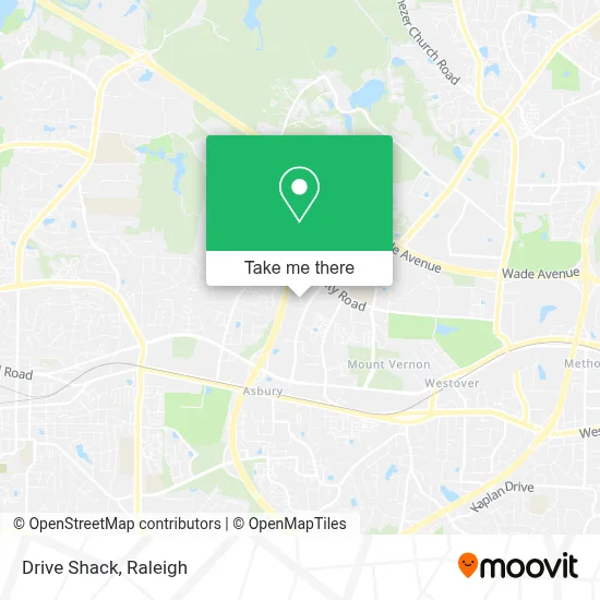 Drive Shack map