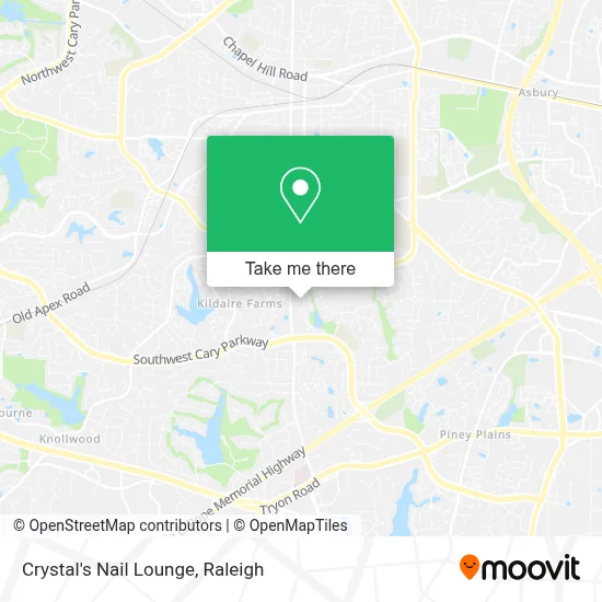 Crystal's Nail Lounge map