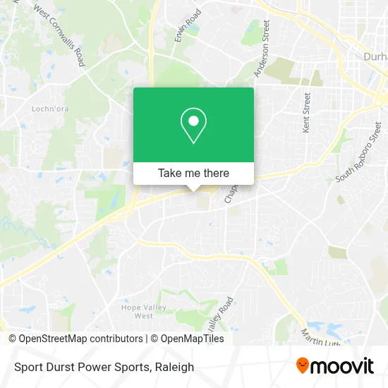 Sport Durst Power Sports map