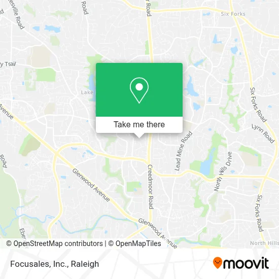 Focusales, Inc. map
