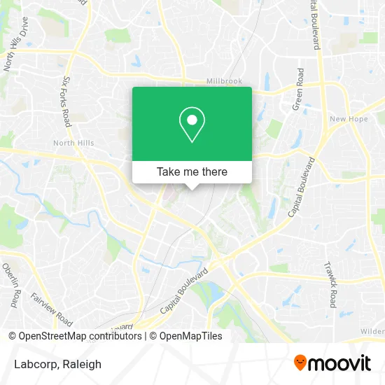 Labcorp map
