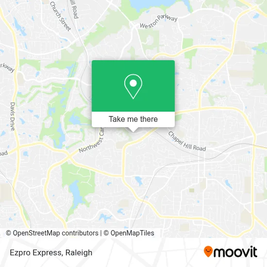 Ezpro Express map
