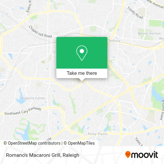 Romano's Macaroni Grill map