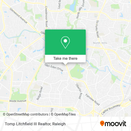 Tomp Litchfield III Realtor map