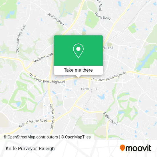 Knife Purveyor map
