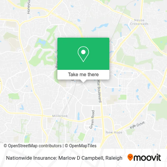 Nationwide Insurance: Marlow D Campbell map
