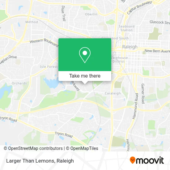 Larger Than Lemons map