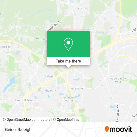 Geico map