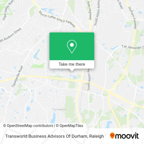 Transworld Business Advisors Of Durham map