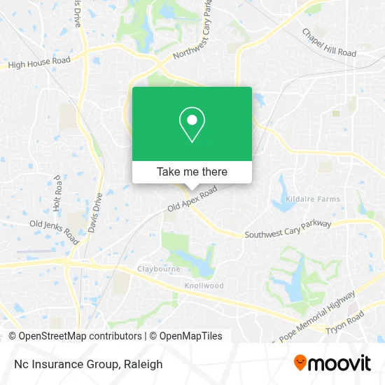 Nc Insurance Group map