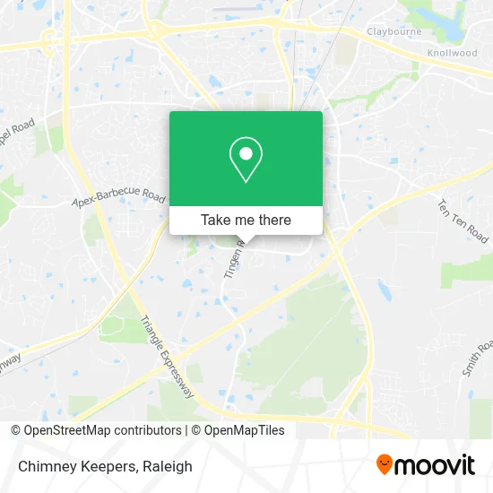Chimney Keepers map