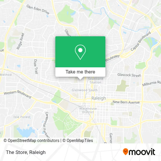 The Store map