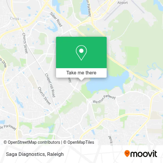 Saga Diagnostics map
