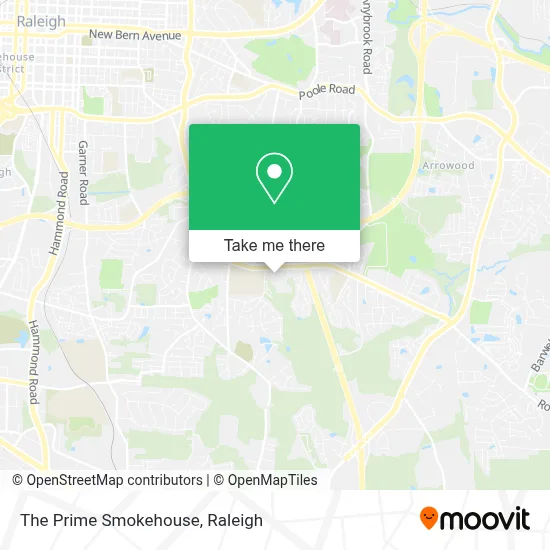 The Prime Smokehouse map