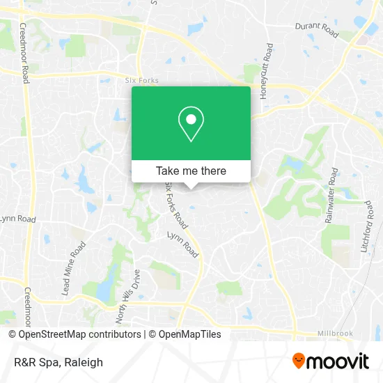 R&R Spa map