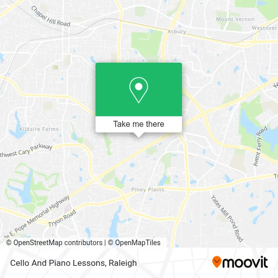 Cello And Piano Lessons map