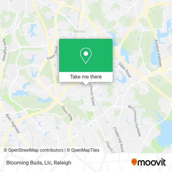 Blooming Buds, Llc map