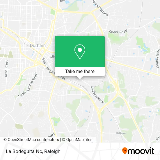 La Bodeguita Nc map