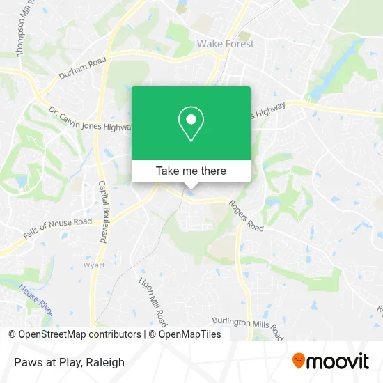 Mapa de Paws at Play