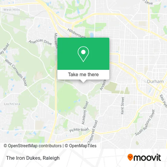 The Iron Dukes map