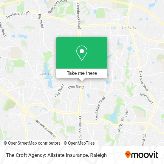 The Croft Agency: Allstate Insurance map