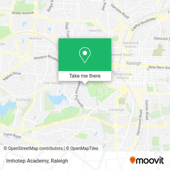 Imhotep Academy map