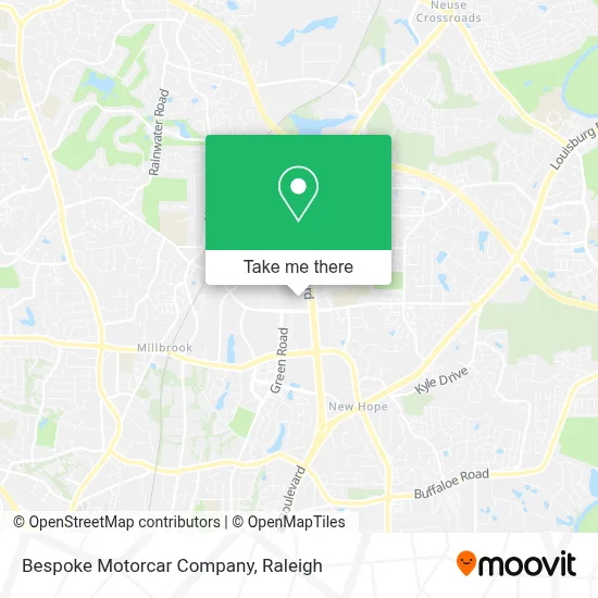 Bespoke Motorcar Company map