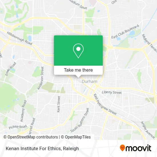 Kenan Institute For Ethics map