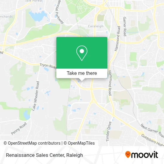 Renaissance Sales Center map