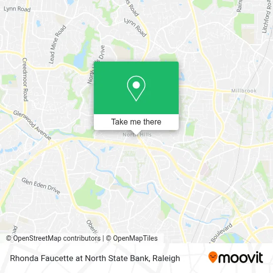 Rhonda Faucette at North State Bank map