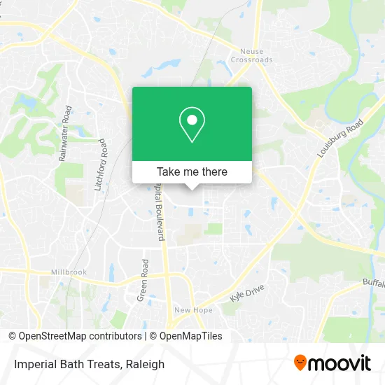 Imperial Bath Treats map