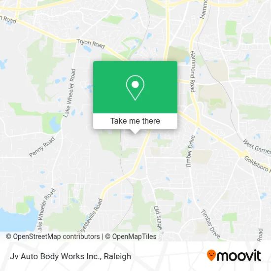 Jv Auto Body Works Inc. map