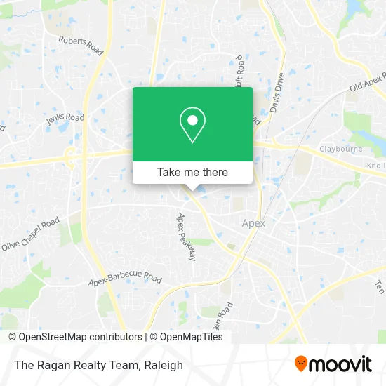 The Ragan Realty Team map