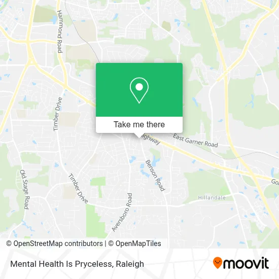 Mental Health Is Pryceless map