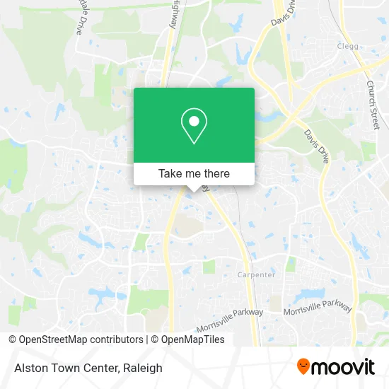 Alston Town Center map