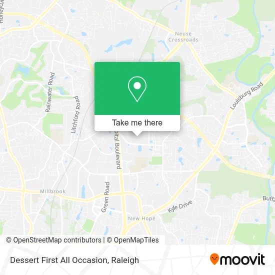 Dessert First All Occasion map