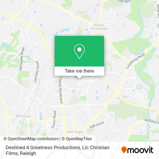 Destined 4 Greatness Productions, Llc Christian Films map