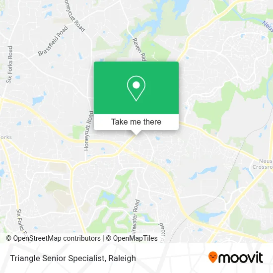 Triangle Senior Specialist map