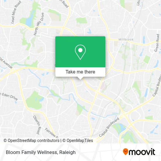Bloom Family Wellness map