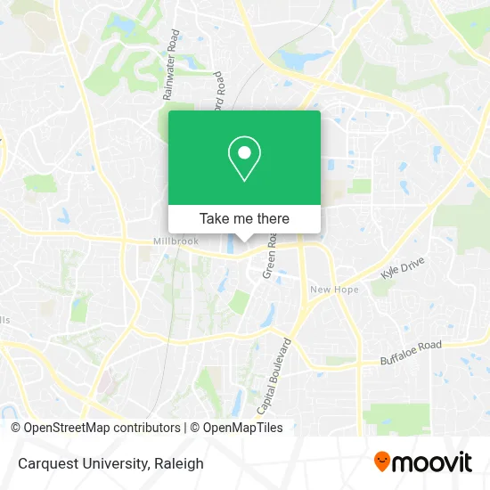 Carquest University map