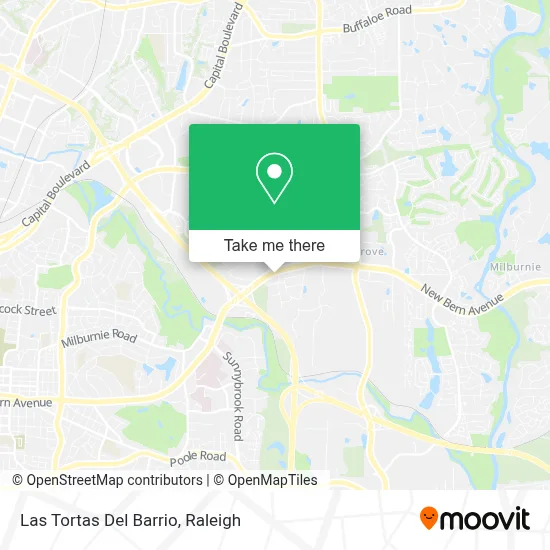 Las Tortas Del Barrio map
